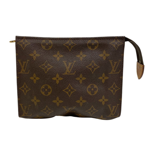 Louis Vuitton Pouch M47544 posh toilette Monogram Leather Brown Handbag