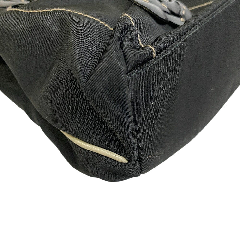 Flour Women Nylon Black Travel Bag