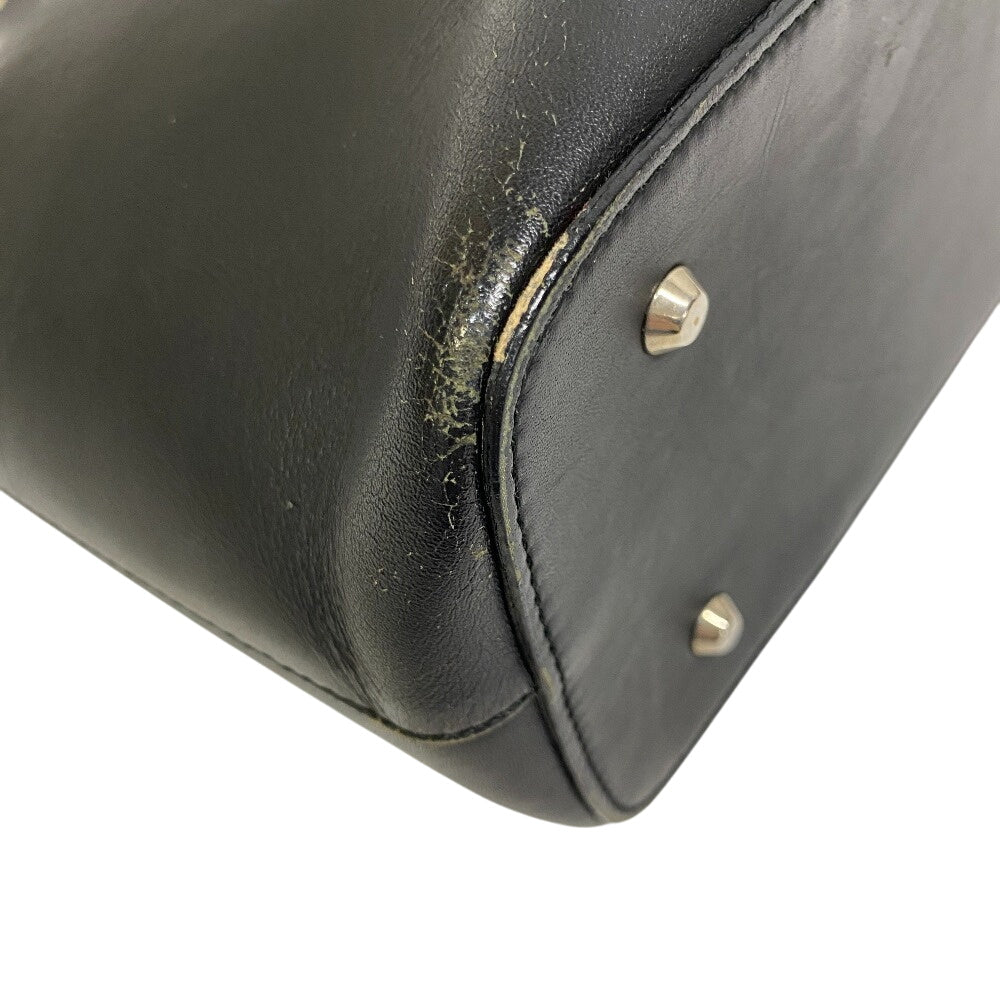 Burberry Tote Bag Nova Check Mens Leather Black