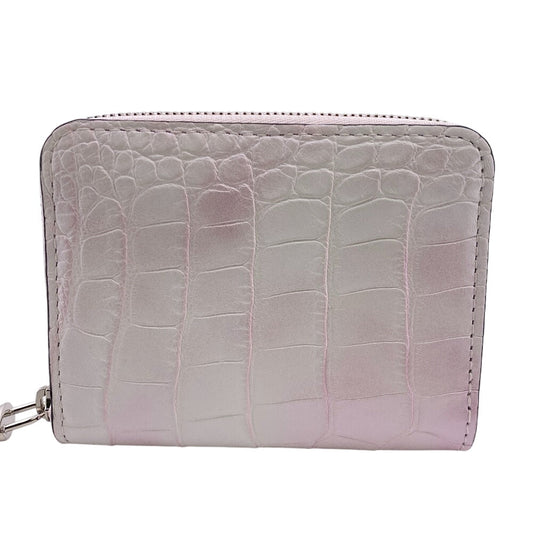 Louis Vuitton Bifold N81384 Exotic Leather White Wallet Case