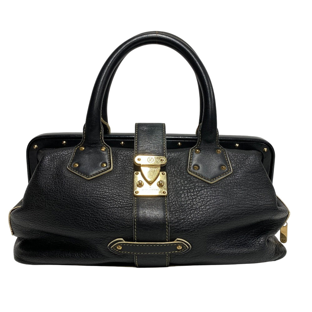 Louis Vuitton M91805 Suhari Angnieux PM Leather Black Handbag