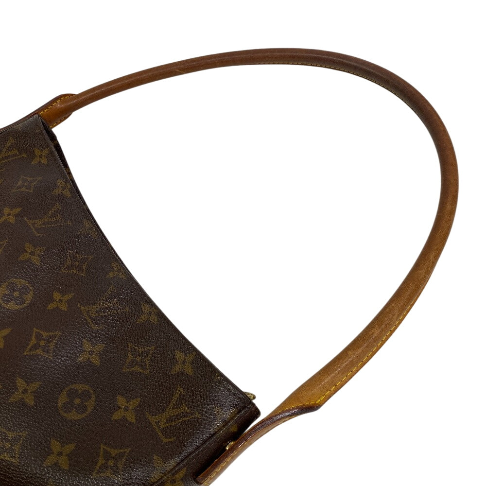 Louis Vuitton M51145 LoopingGM Monogram Leather Brown Shoulder Bag