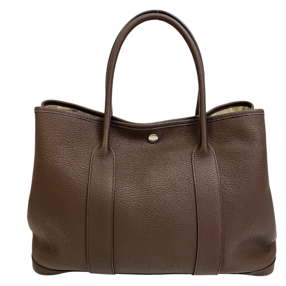 Tote Bag , Negonda Garden Party Mm Leather Brown
