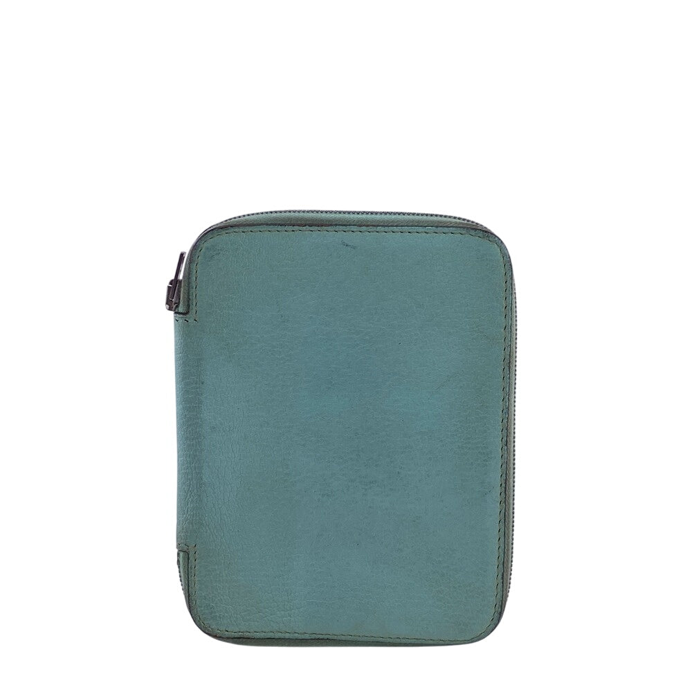 Notebook Cover Type Notebook Cover Passport Case Leather Blue Travel Bag
