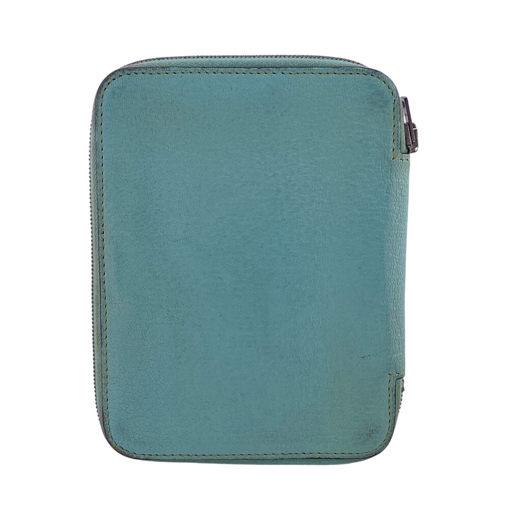 Notebook Cover Type Notebook Cover Passport Case Leather Blue Travel Bag