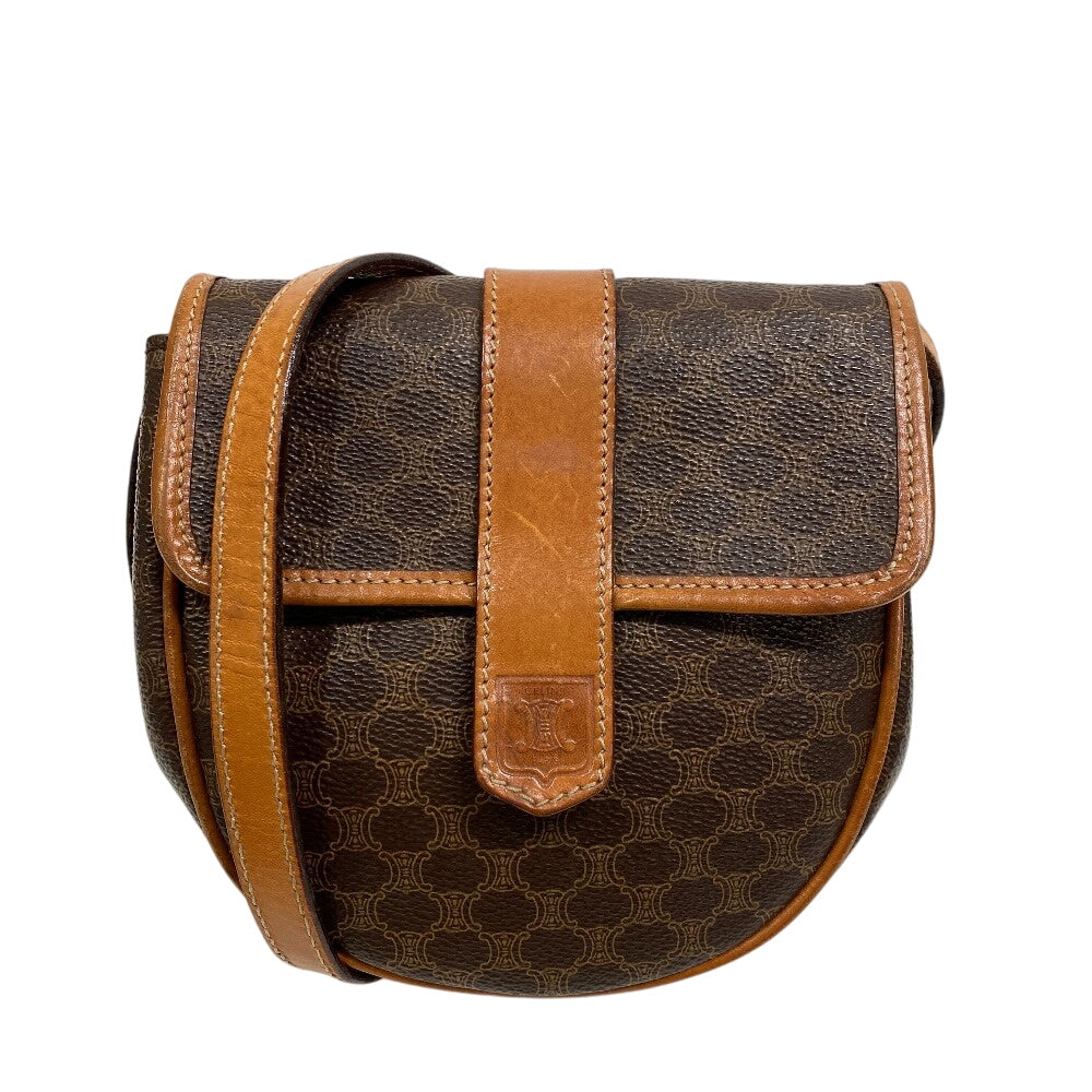 Shoulder Bag Pochette Macadam Women Leather Brown