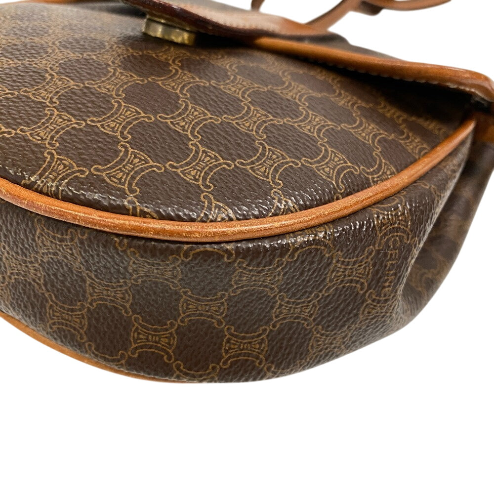 Shoulder Bag Pochette Macadam Women Leather Brown