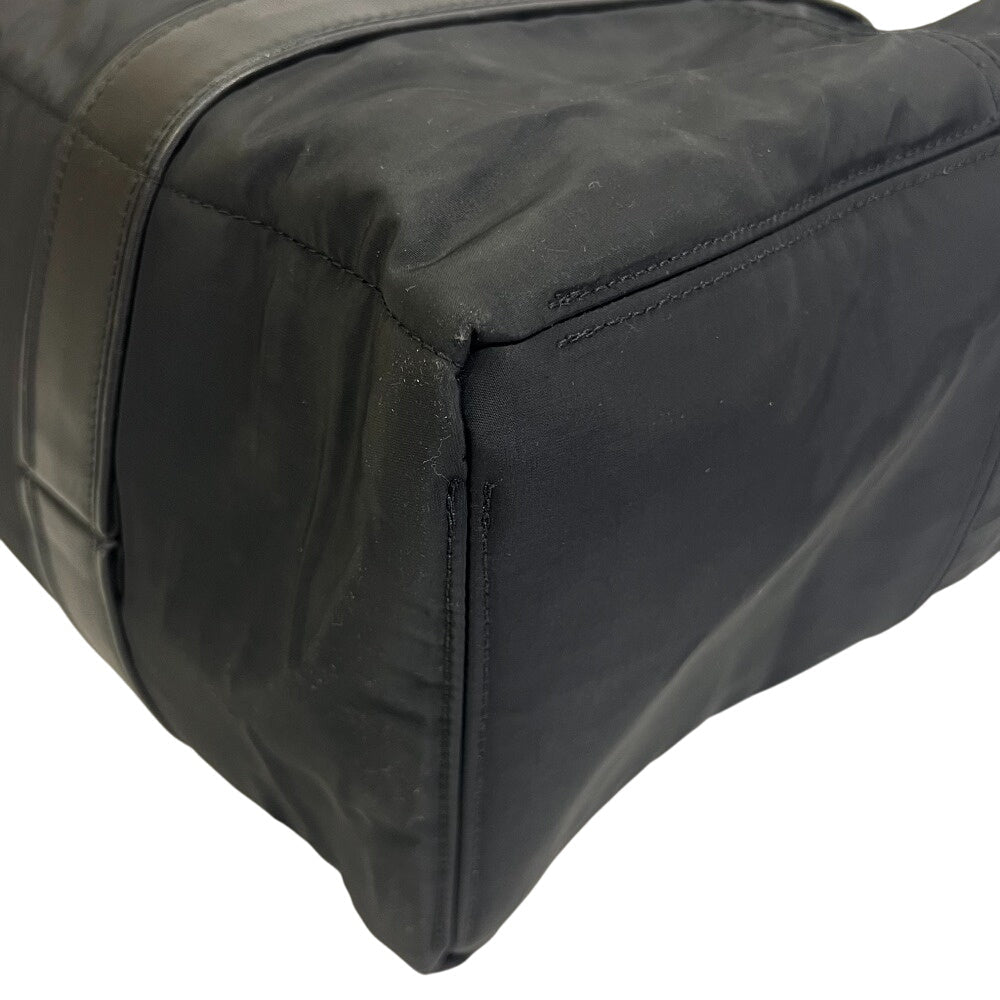 Tote Bag , Akapu Luco Leather Nylon
