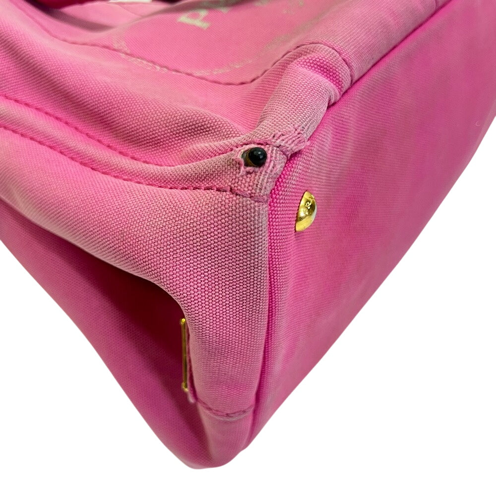 Cotton Triangular Plate Canapa Pink Travel Bag