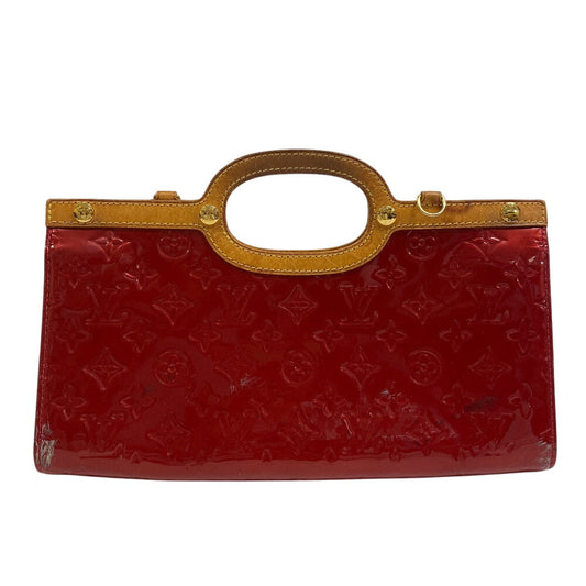 Louis Vuitton M91987 enamel Vernis Roxbury Drive Red Handbag