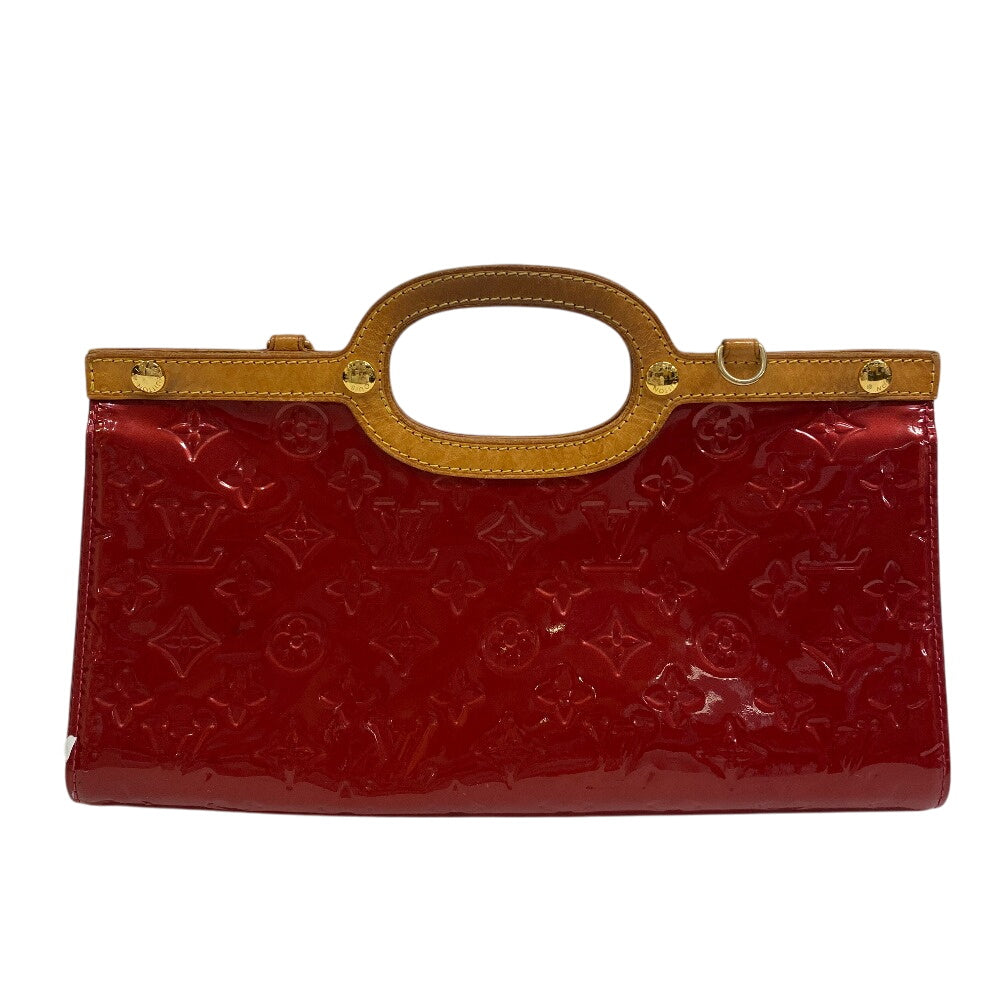Louis Vuitton M91987 enamel Vernis Roxbury Drive Red Handbag