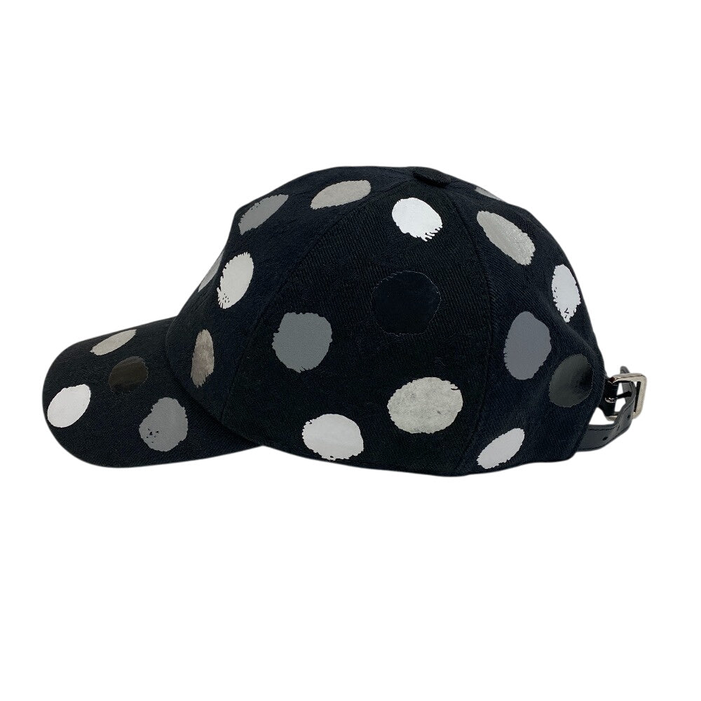Louis Vuitton M7063L Polyester LVxYK Painted Cotton Black Hat