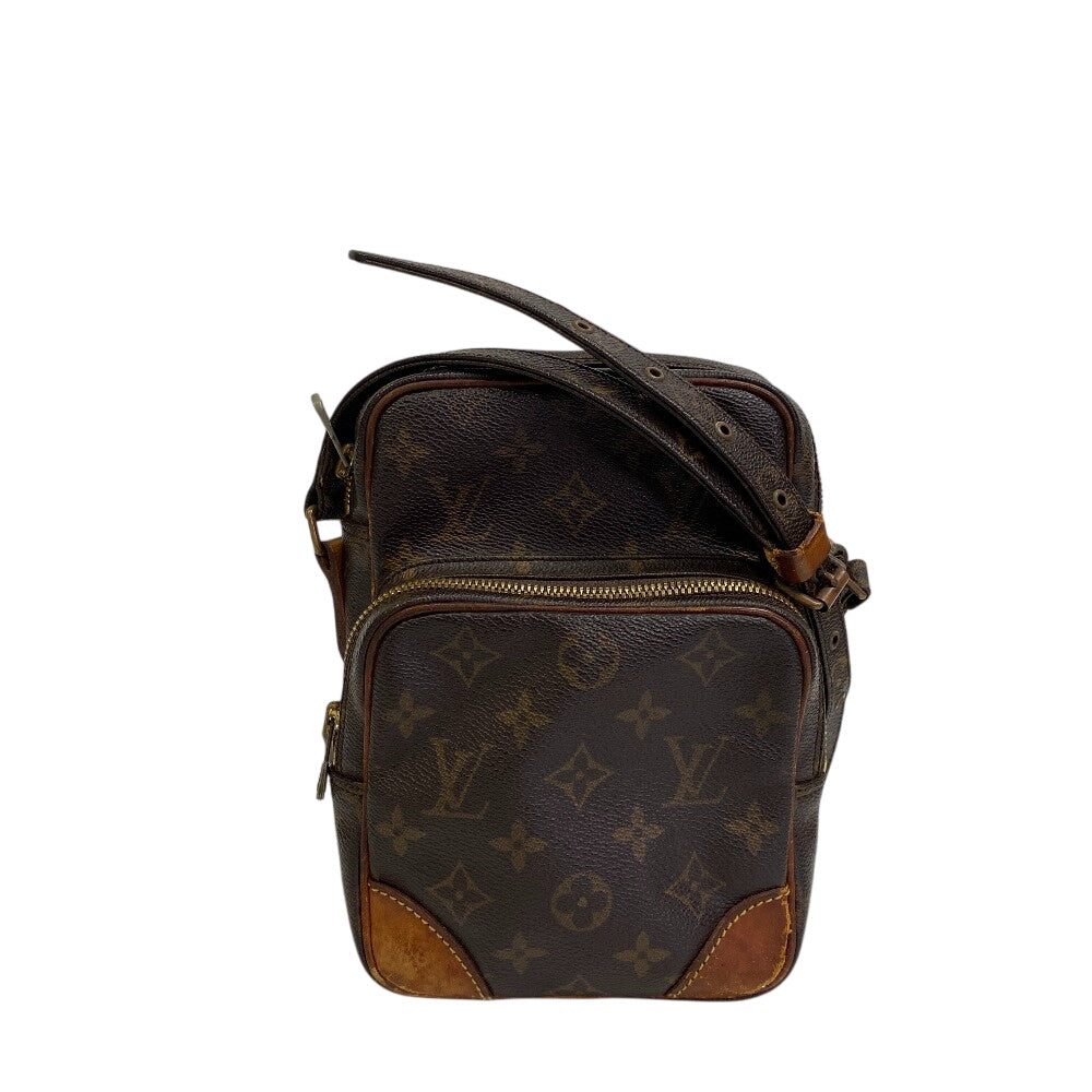 Louis Vuitton M45236 Monogram Leather Brown Shoulder Bag