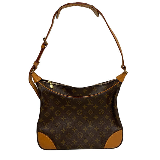 Louis Vuitton M51265 Boulogne 30 Monogram Leather Brown Shoulder Bag