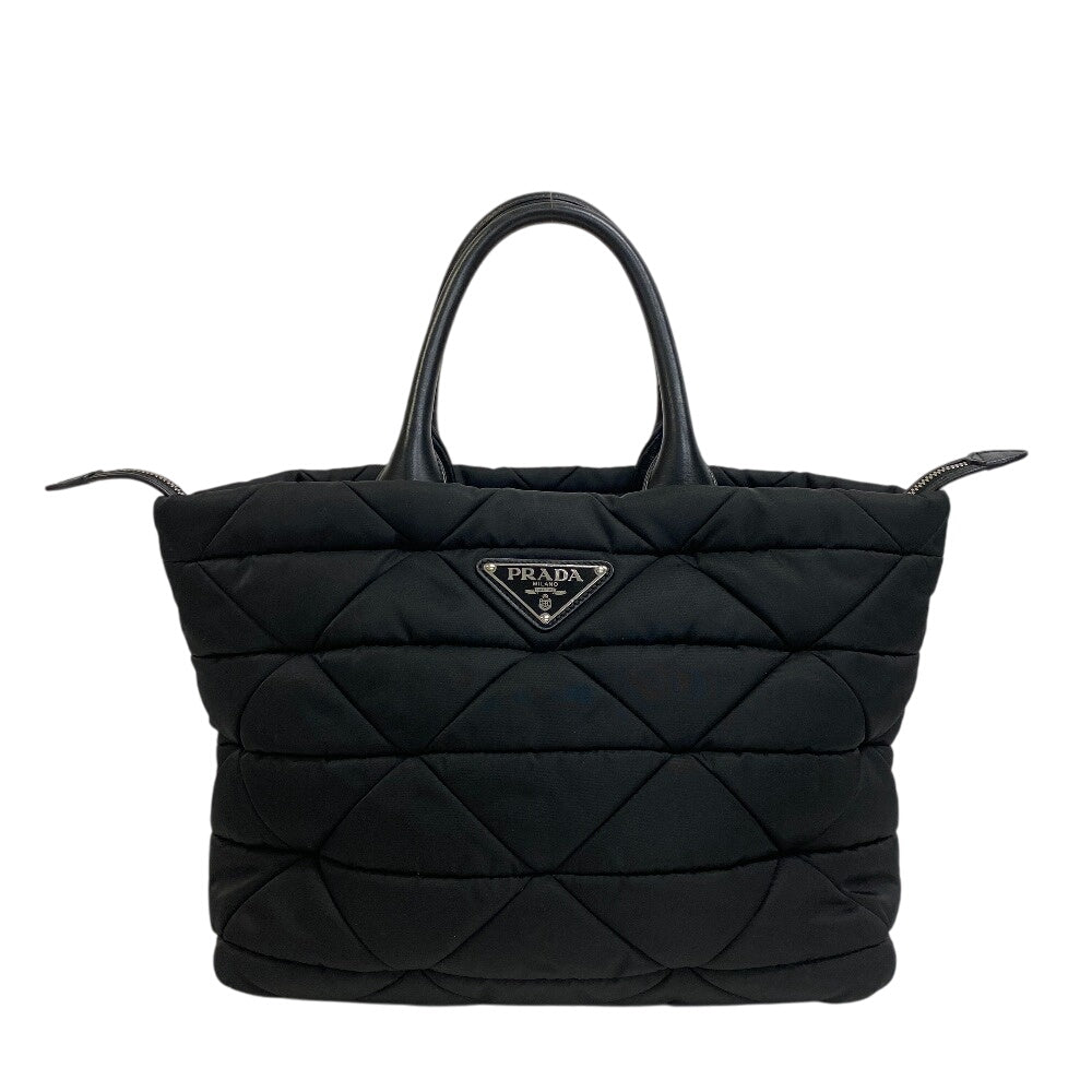Re Padded Tote Bag Nylon Black