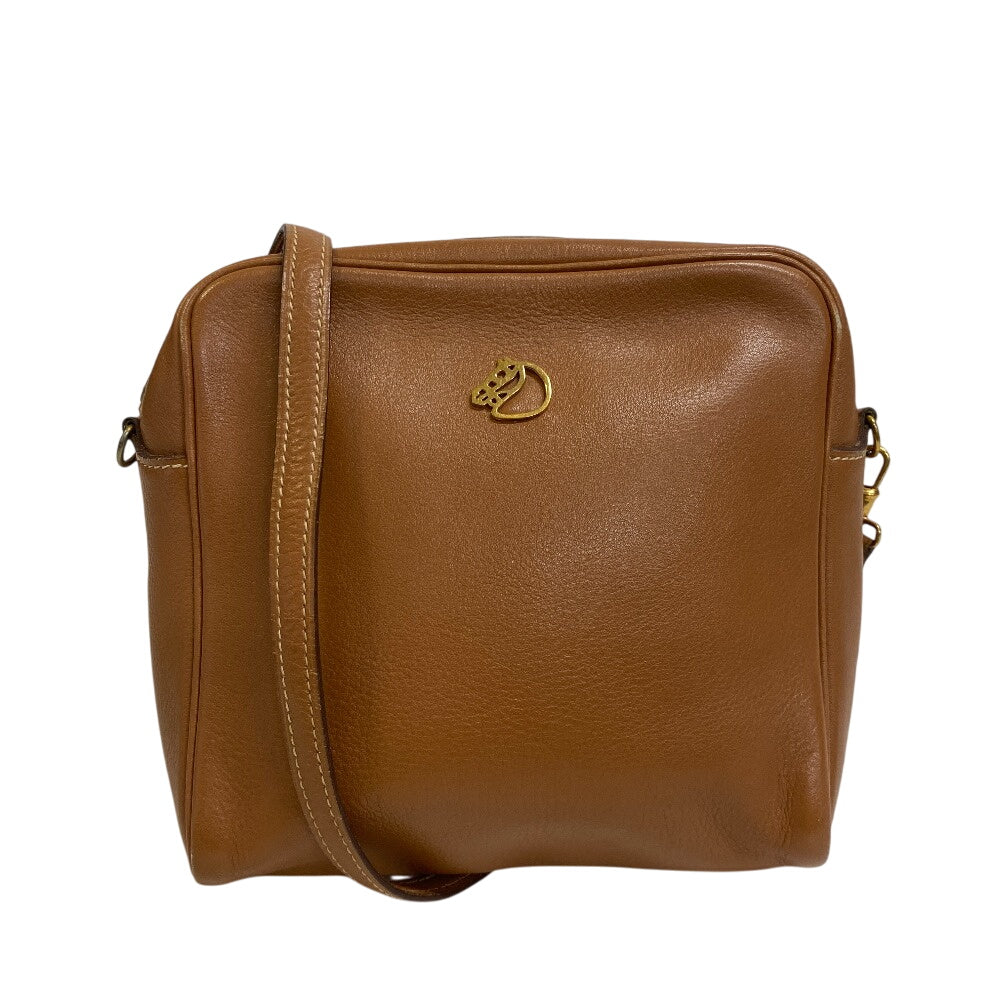 Shoulder Bag ?R Jockey Leather Brown