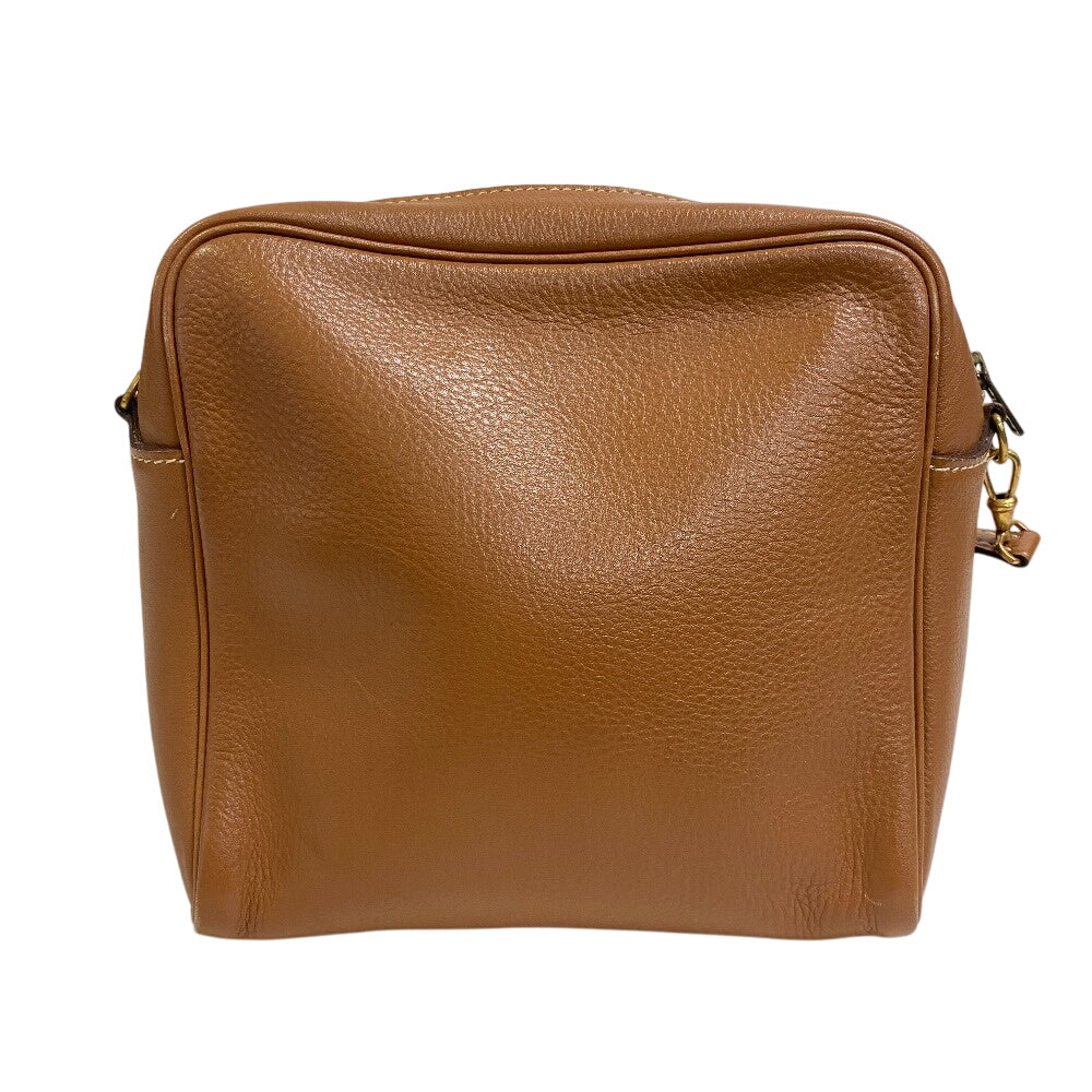 Hermes Shoulder Bag Jockey Leather Brown