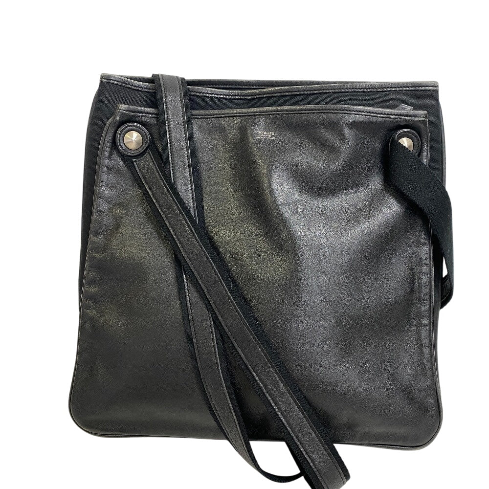 Shoulder Bag , Mrs. Hippies Leather Canvas