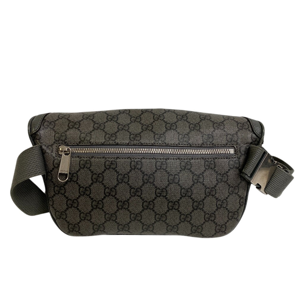 Gucci Waist GG Supreme GG Supreme Canvas Gray Handbag