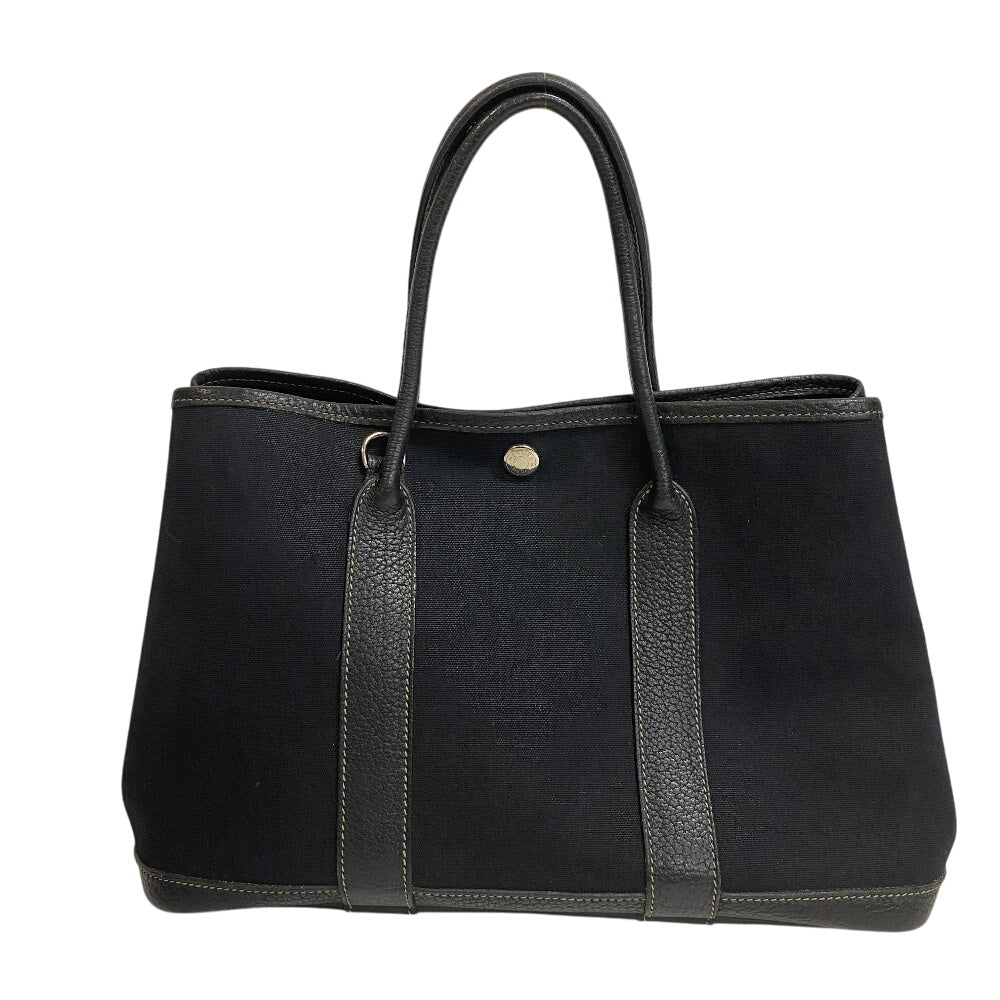 Garden Party Tpm Leather Black Travel Bag