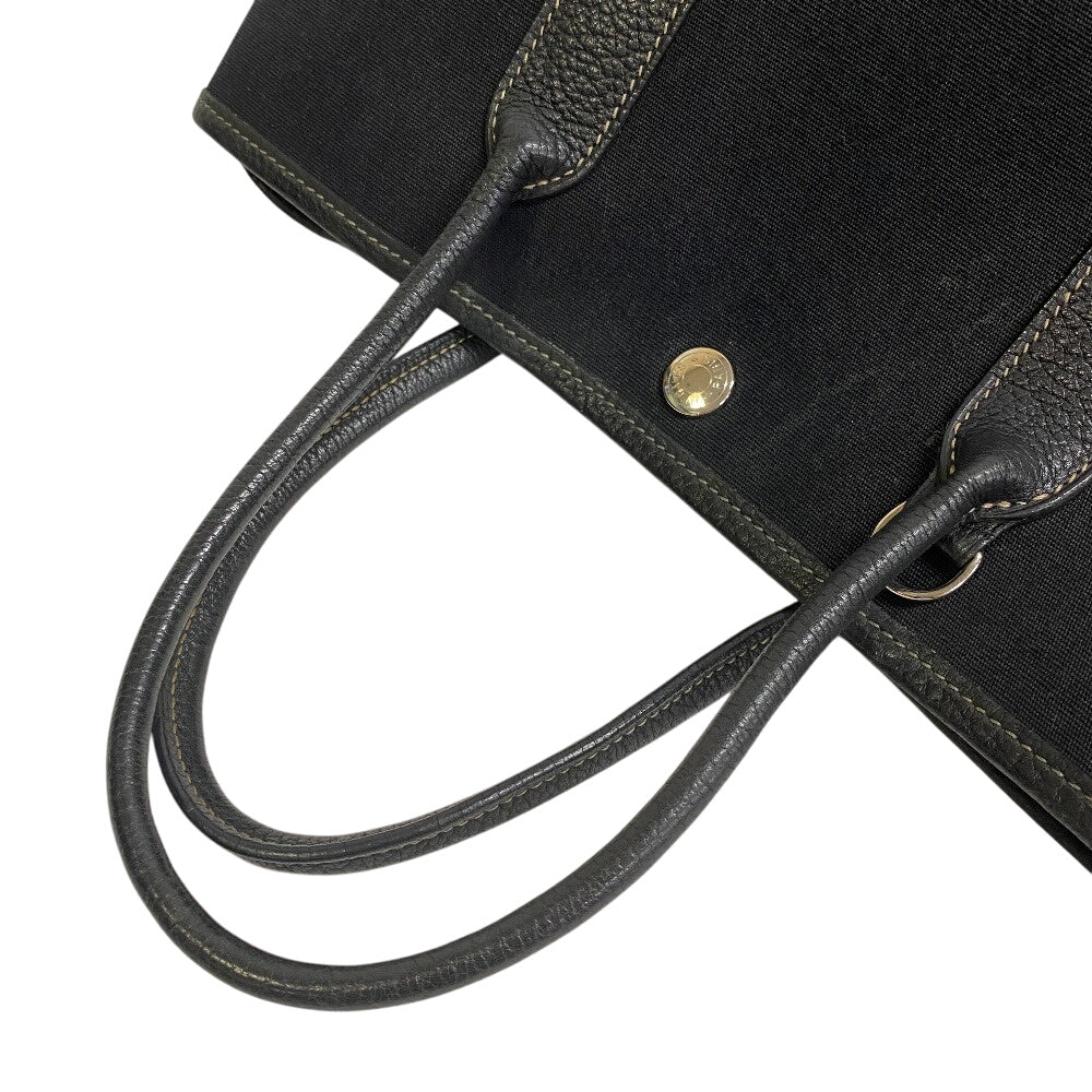 Garden Party Tpm Leather Black Travel Bag
