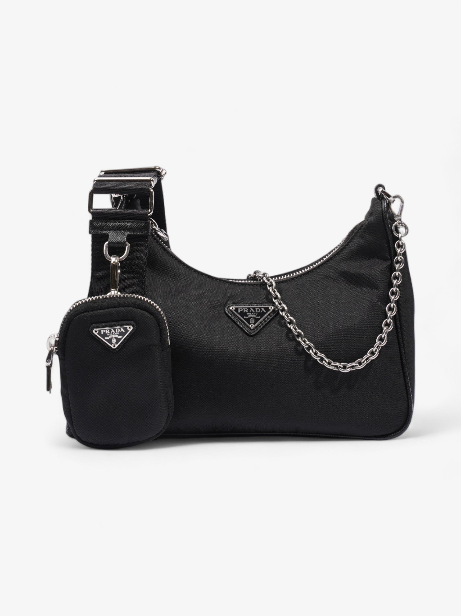 Prada Re Edition Re Shoulder Bag Nylon Black 2