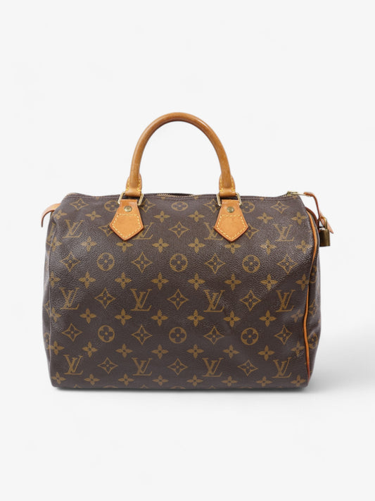 Louis Vuitton Speedy 30 Monogram Canvas Handbag