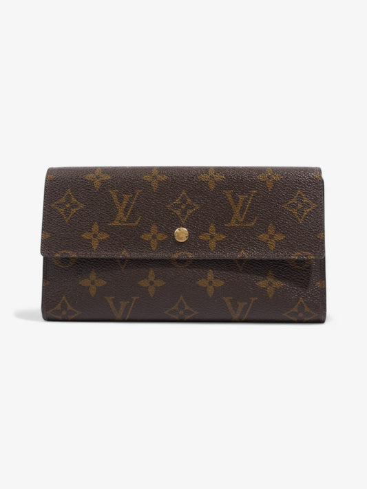 Louis Vuitton Sarah Coated Monogram Canvas Coated Canvas Wallet Case Canvas 13