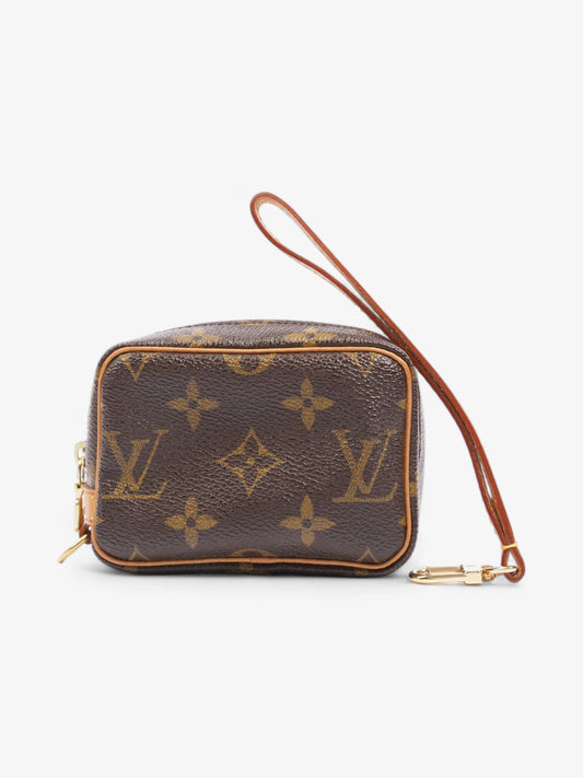 Louis Vuitton Wapity Wristlet Monogram Canvas Handbag
