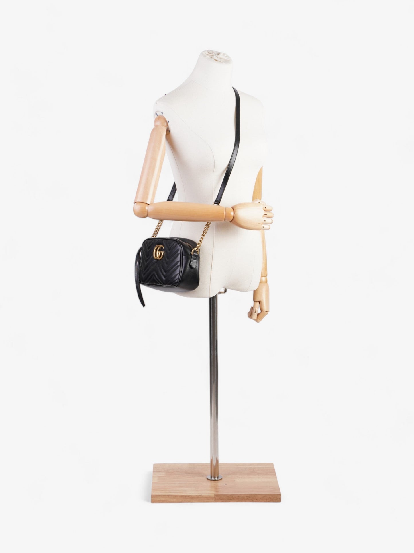 Gucci Marmont Small Crossbody Bag Leather Matelasse Small 1