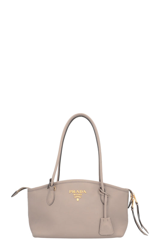 Prada Bag Grey Gray Top Handle Handbag