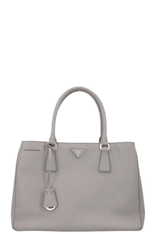Prada Tote Bag Grey Saffiano Gray