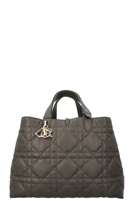 Dior Toujours Macrocannage Olive Large Handbag