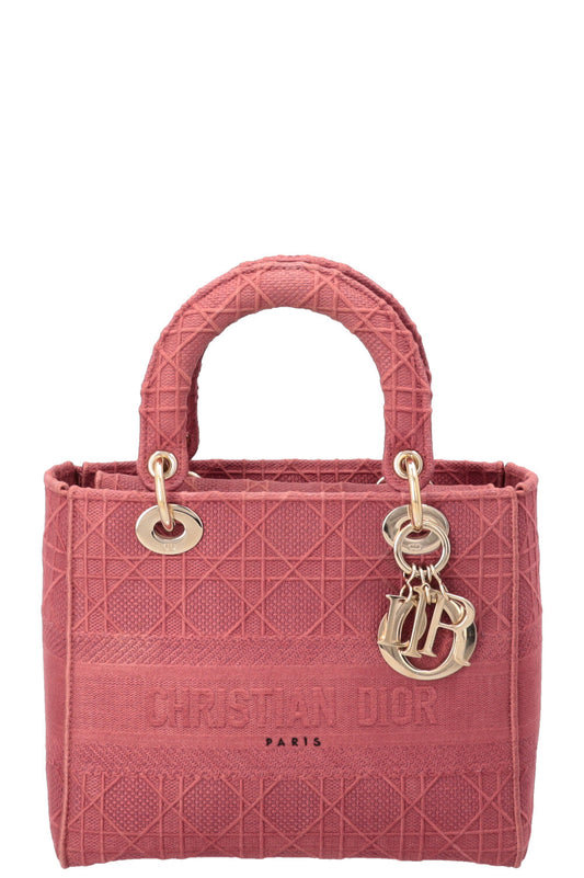 Dior Handbag Lady D-Lite Old-Rose Medium