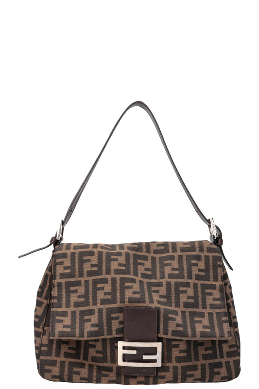 Fendi Baguette Bag Zucca Brown Shoulder Bag