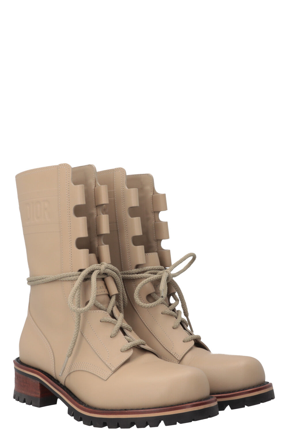 Dior Quest Boots Beige Shoes