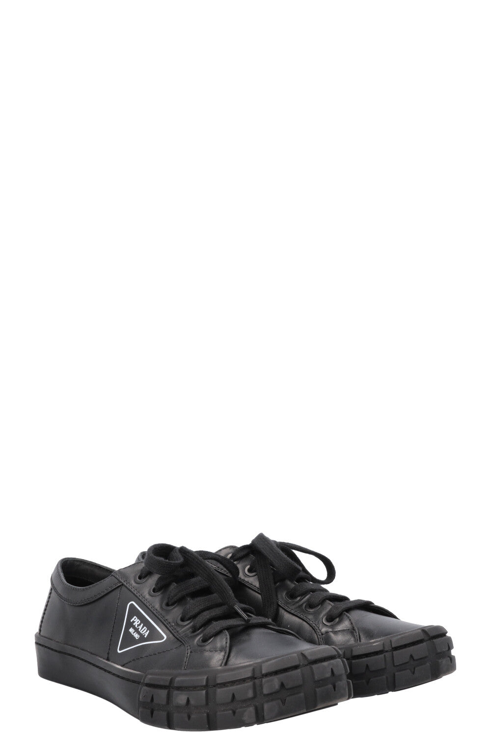Prada Sneaker Black Logo Shoes