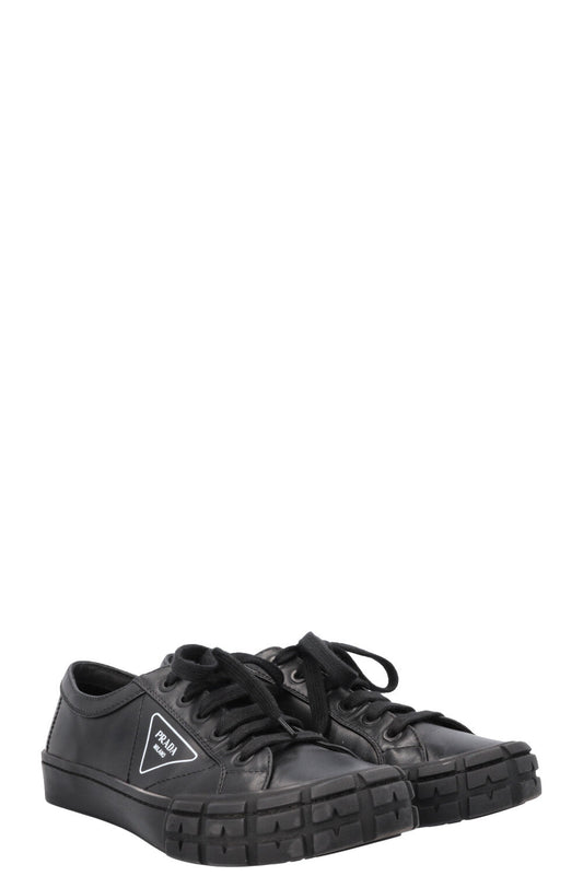 Prada Sneaker Black Logo Shoes