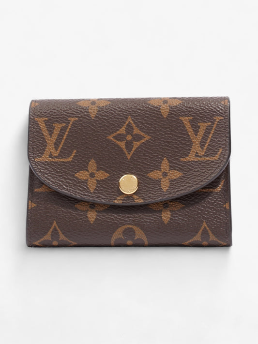 Louis Vuitton Rosalie Coin Purse Coated Monogram Canvas Coated Canvas Wallet Case