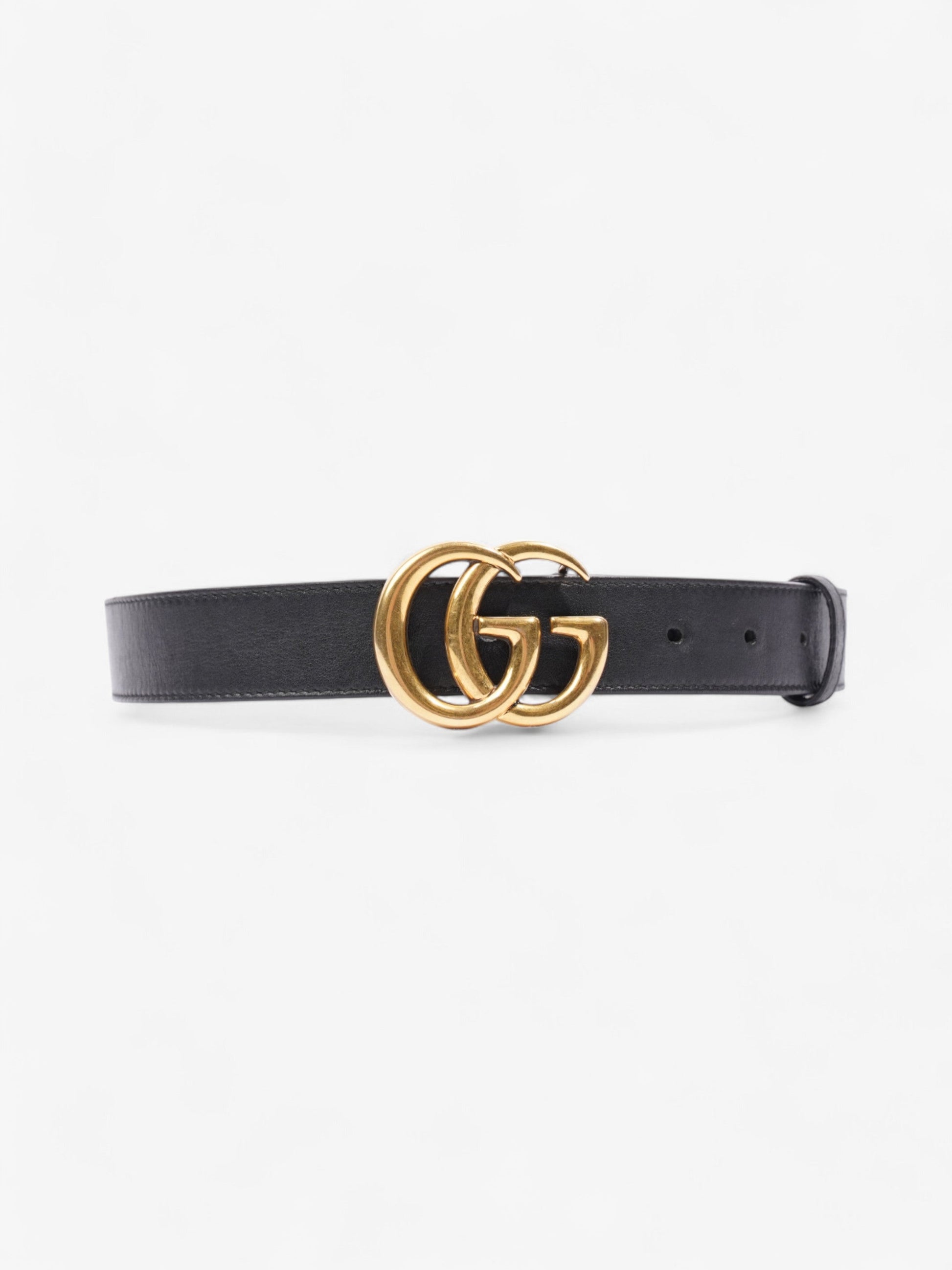 Gucci Marmont Belt Handbag Leather Black Accessory 16