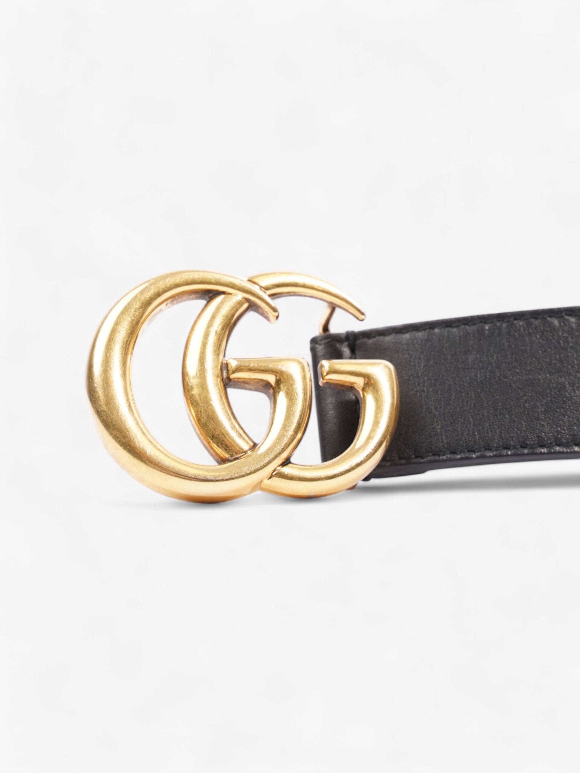 Gucci Marmont Belt Handbag Leather Black Accessory 16