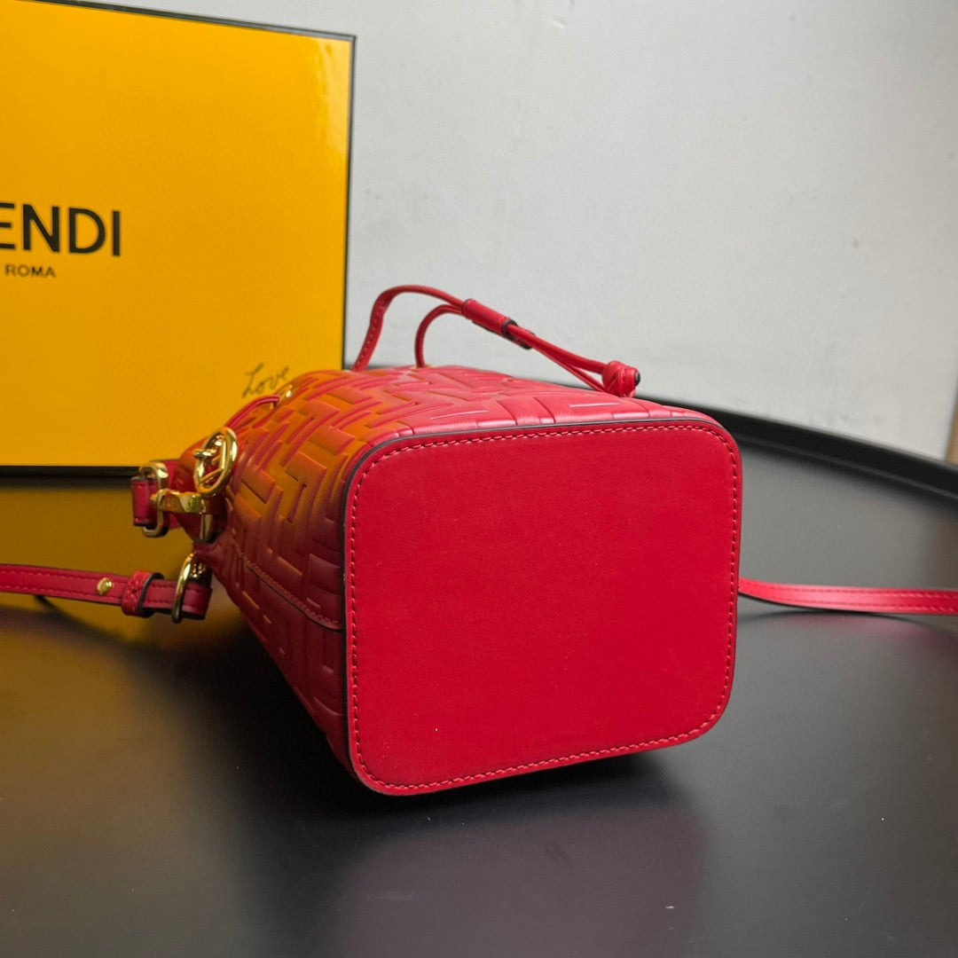 Mon Tresor Red Mini Travel Bag
