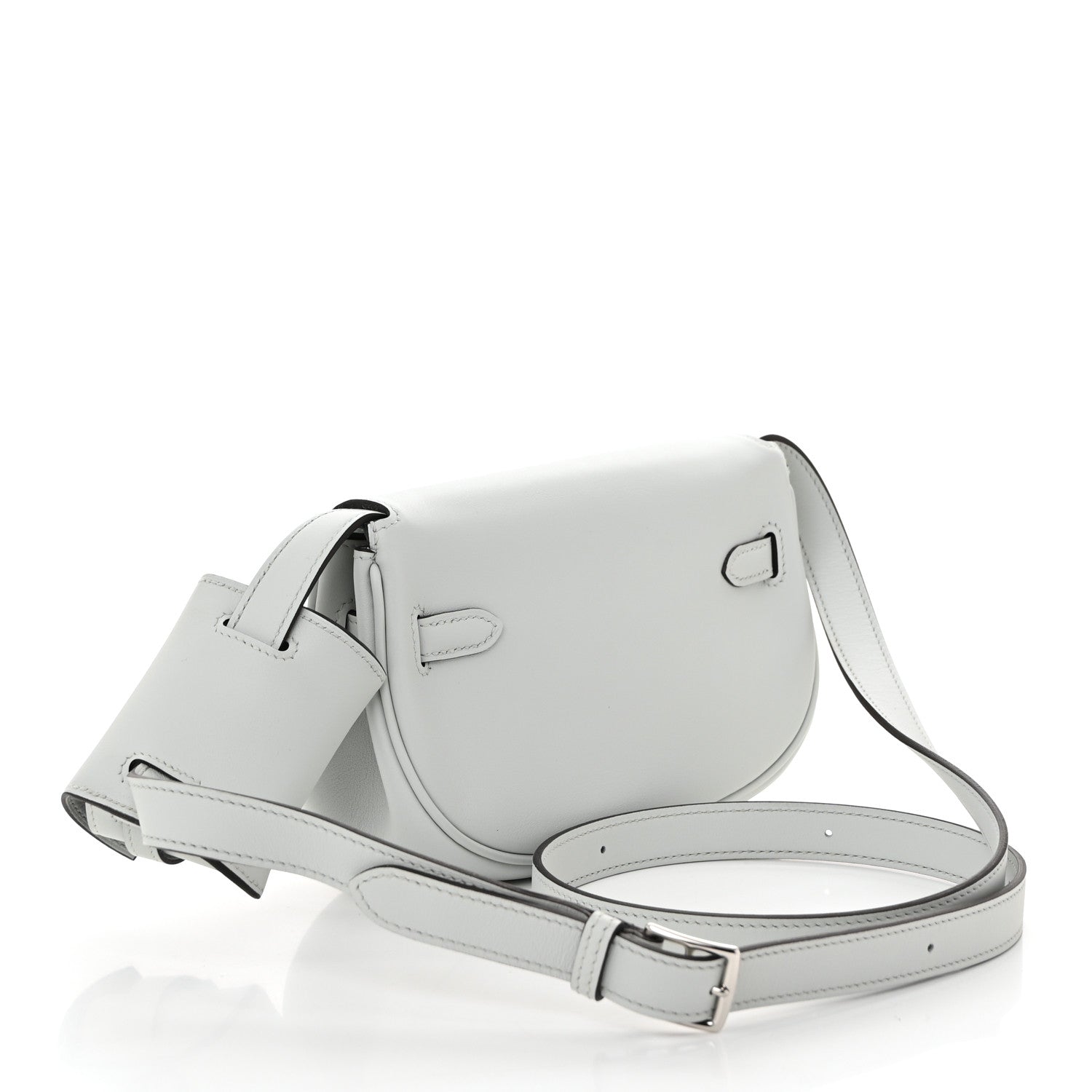 Hermes Swift Kelly Moove Gris Platine Handbag Travel Bag