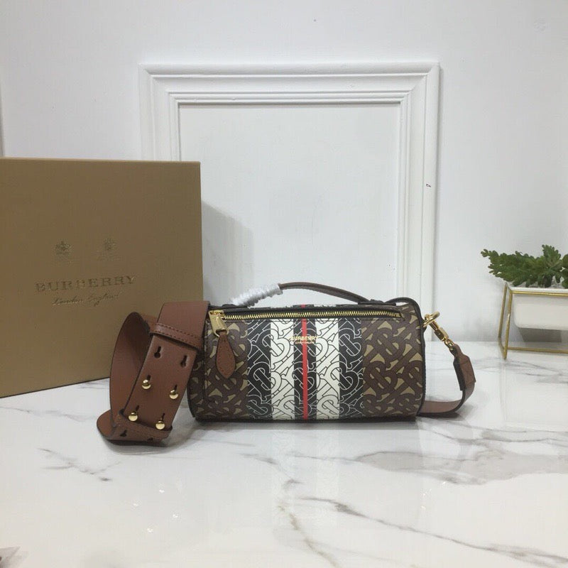 Top Quality The Stripe Barrel Bag For Canvas Monogram Travel Bag