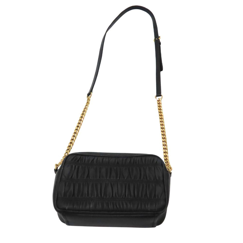 Prada 1Bh112 Shoulder Bag Leather Nylon
