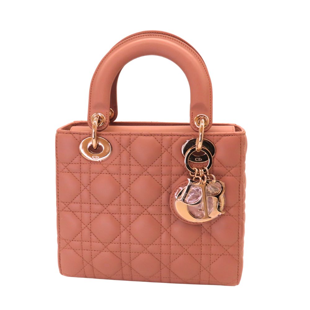Dior Christian Myabc 2Way Bag Lambskin Travel Bag