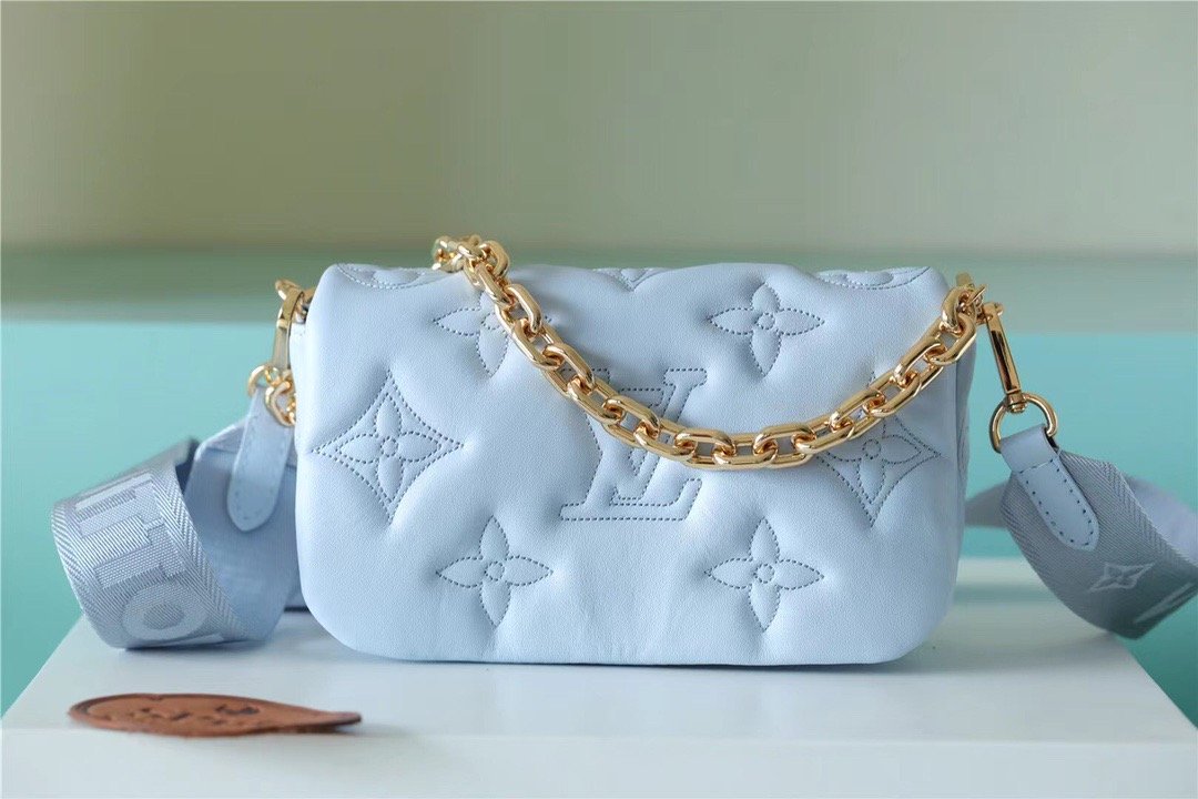 Top Quality Wallet On Strap Bubblegram In Leather Monogram Travel Bag M81399 9401