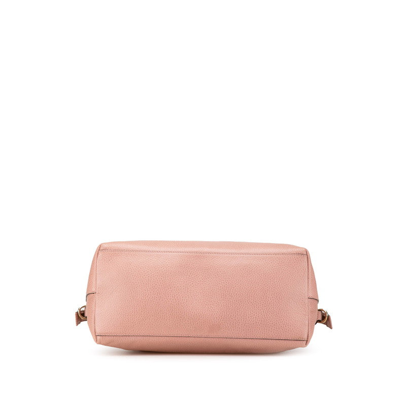 Gucci Interlocking 2Way Bag Leather Travel Bag Bag 2