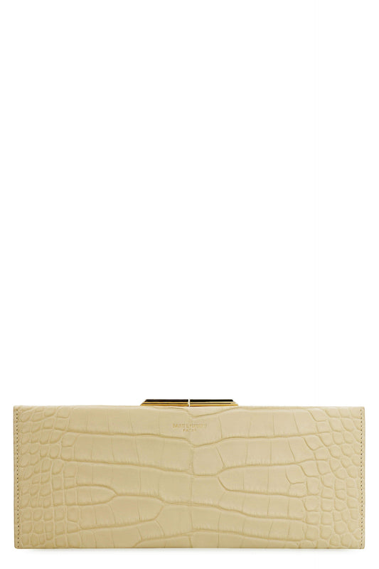 YSL Saint Laurent Saint Laurent Trending Women Midnight Clutch In Leather Clutch Bag