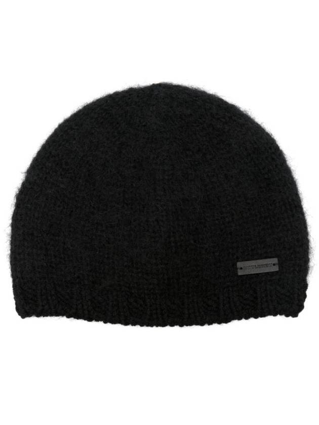 YSL Saint Laurent Saint Laurent Trending Bonnet Knit Beanie Travel Black Travel Bag